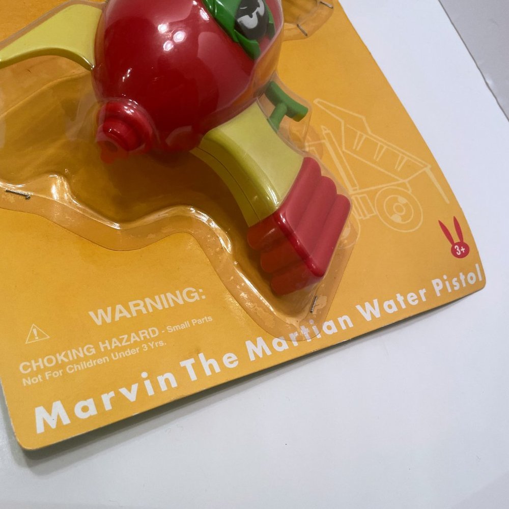 NIB Vintage 1999 Warner Bros Studio Store Marvin the Martian Water Pistol - Picture 4 of 7